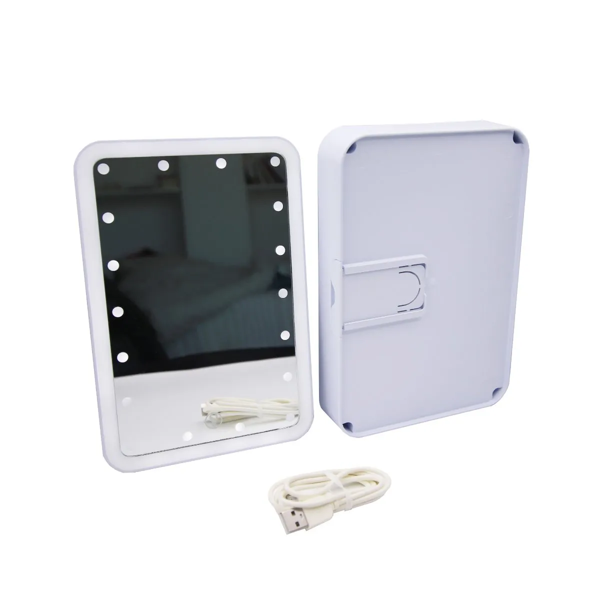 BT21 A DREAM OF BABY LED FLAT STORAGE DESK MAKEUP MIRROR