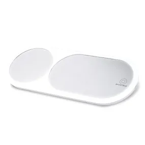 Byootique 6500K Car Sun Visor Mirror with LED Lights 1/3X Magnification