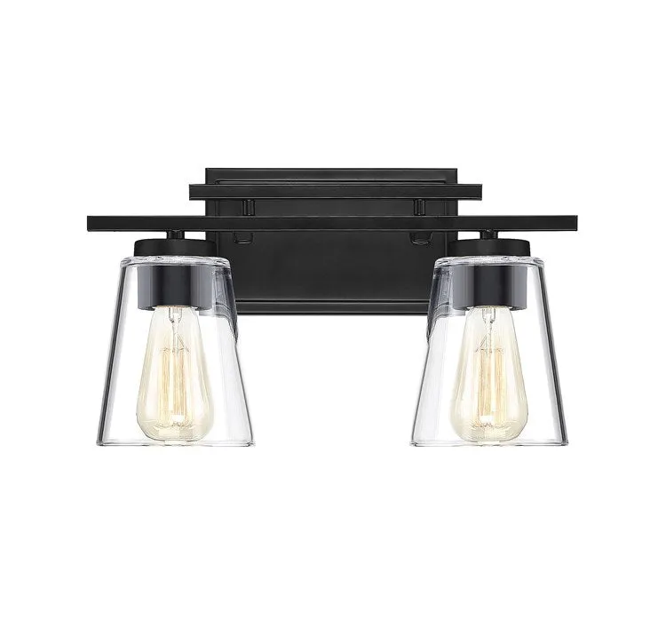 Calhoun Two-Light Bathroom Vanity Fixture