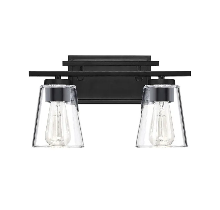 Calhoun Two-Light Bathroom Vanity Fixture