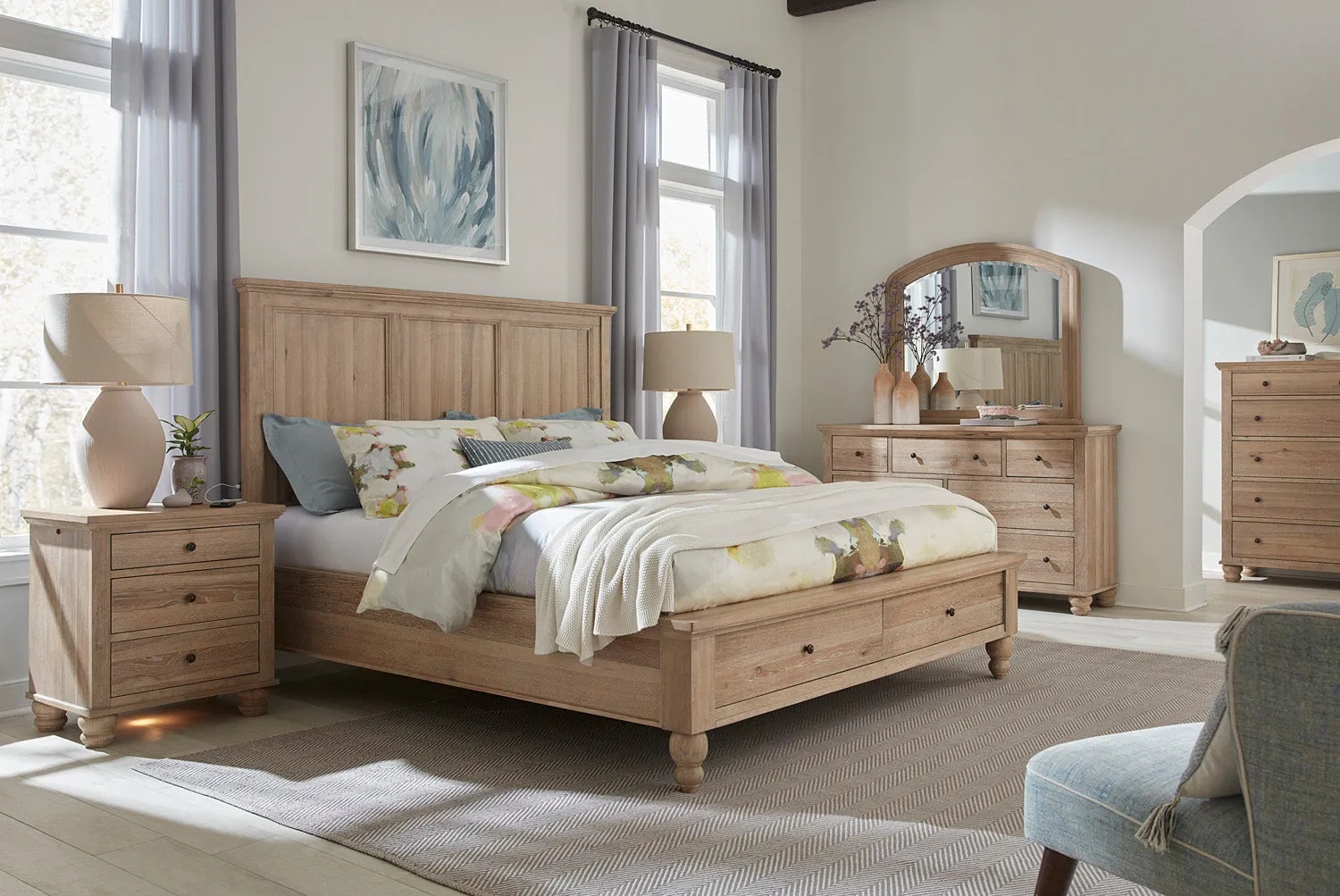 Cambridge Double Dresser - Modern Khaki