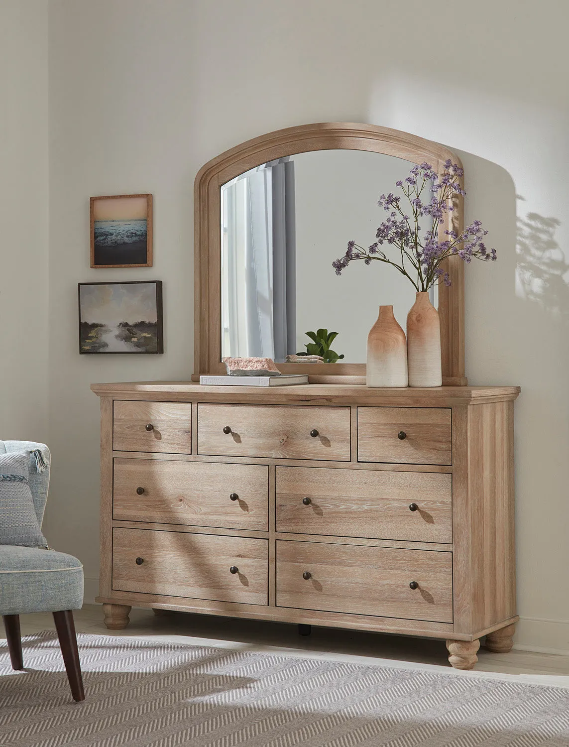 Cambridge Double Dresser - Modern Khaki