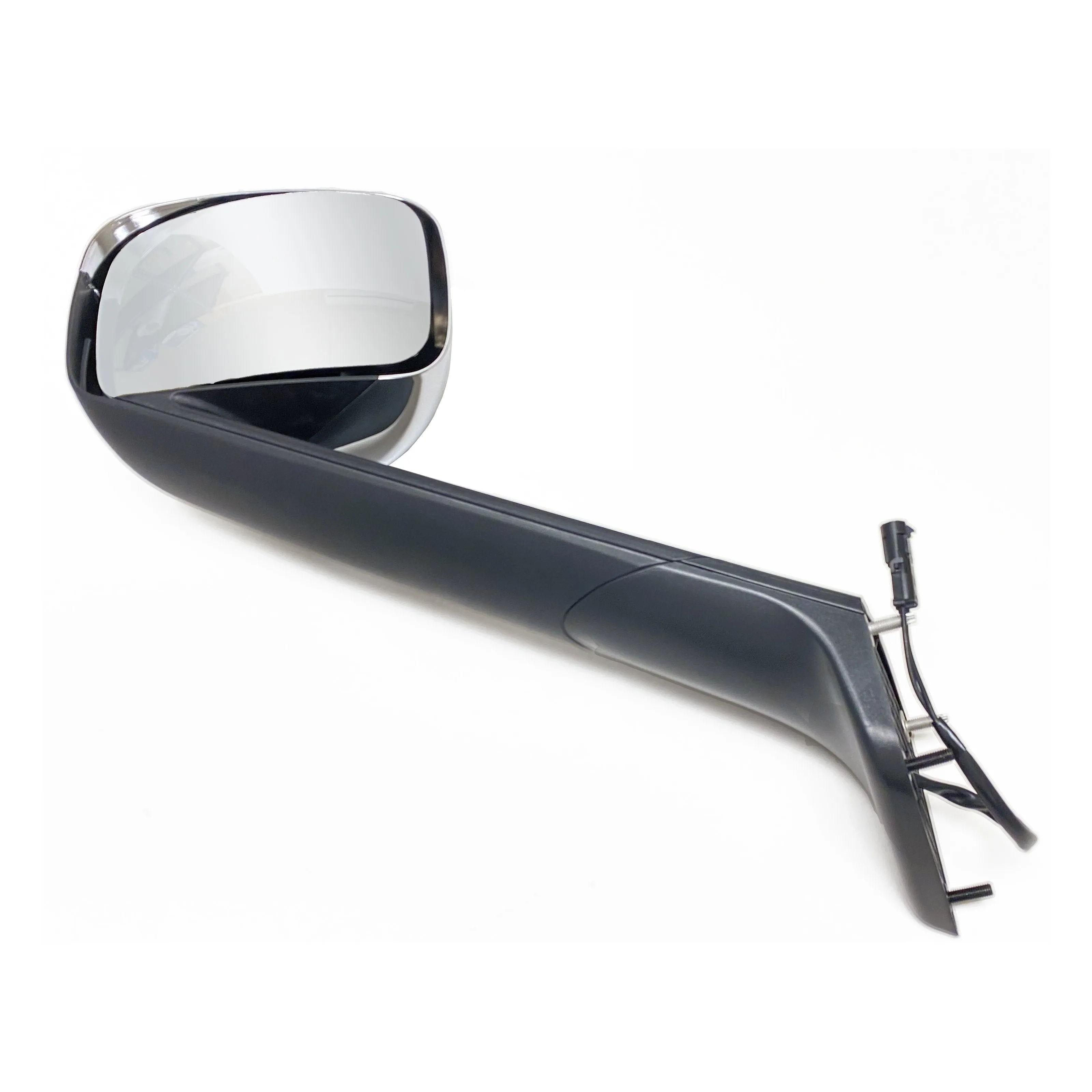 Chrome Heated Hood Mirror Replacement For Freightliner Cascadia 2018  Driver Side | F247749