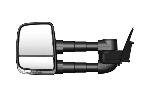 Clearview Next Gen Towing Mirrors for Toyota Land Cruiser 200 Series 2007- Aug 2015