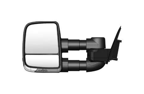 Clearview Next Gen Towing Mirrors for Toyota Land Cruiser 200 Series 2007- Aug 2015