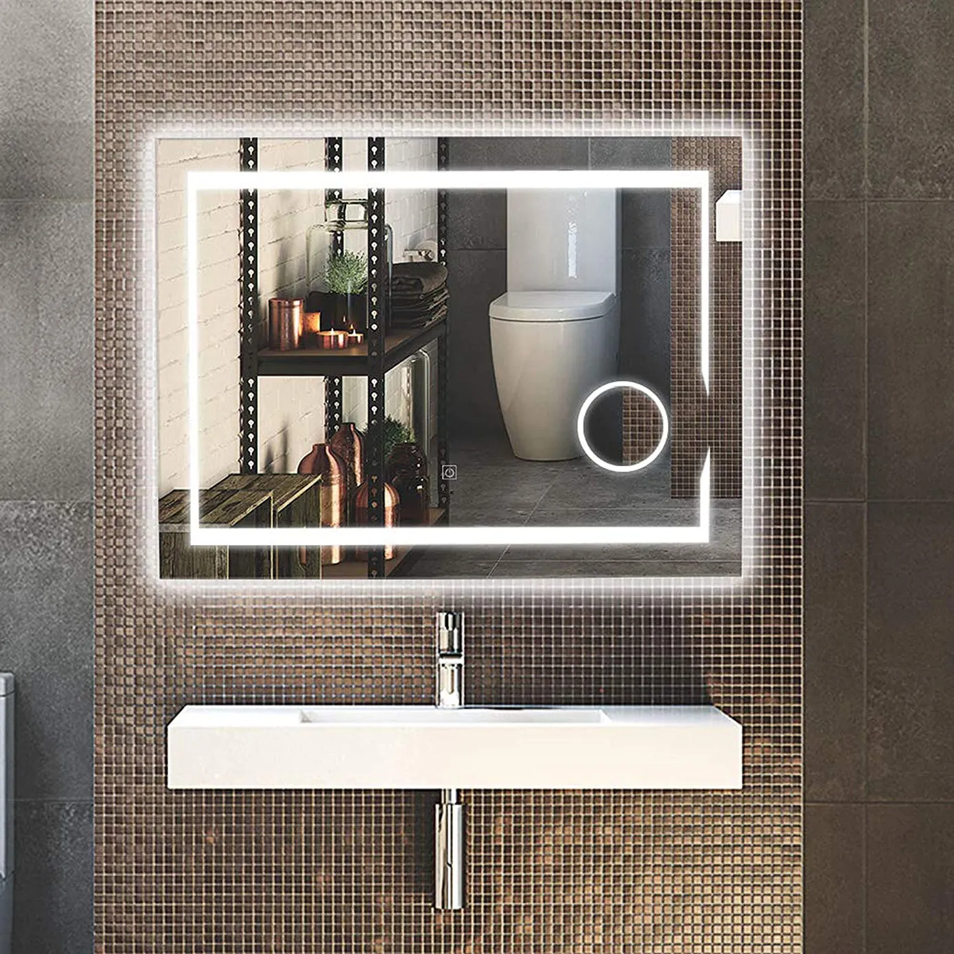 Cleo Focus Bathroom LED Vanity Mirror - MSL-815