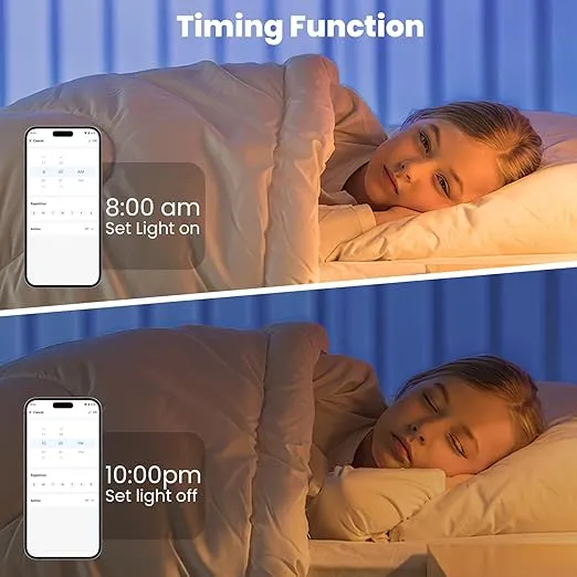 COB LED Remote Control Strip Light In UK -  Warm White Light Color 2700K, IP22 Waterproof, 5m Dotless with Smart App Control, Timer Function, Dimmable Strip Lights for Bedroom, Livingroom, Cabinet
