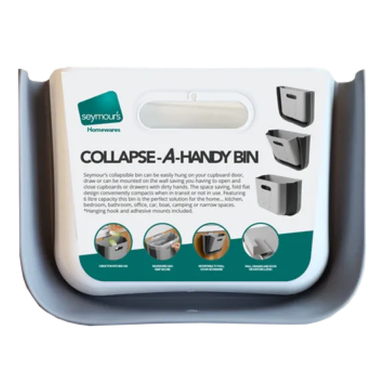 Collapse-A Rubbish Bin Wall Mount 6l
