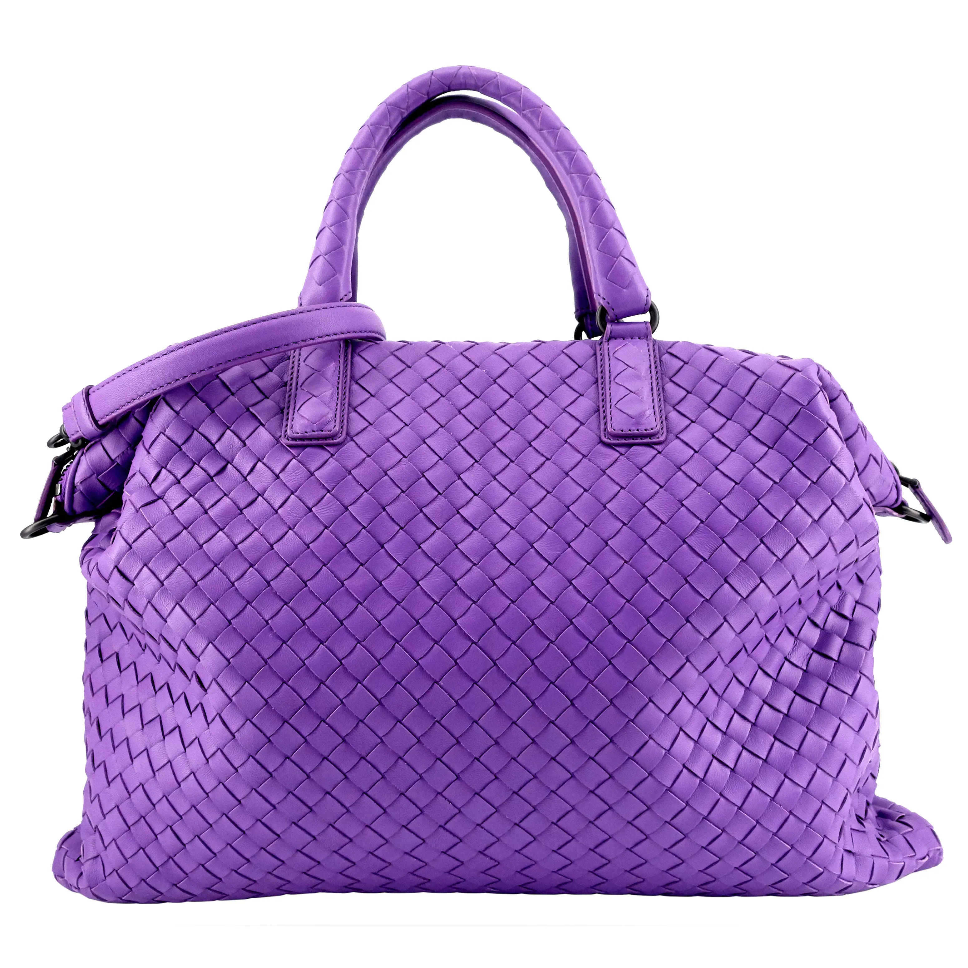 Convertible Intrecciato Nappa Leather Medium Tote Bag