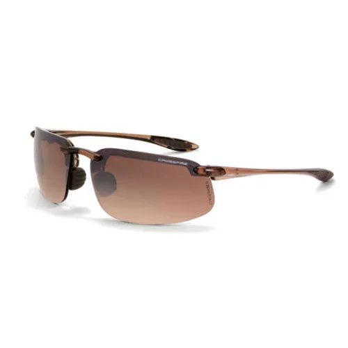 Crossfire By Radians 211125 ES4 Safety Glasses HD Brown Flash Mirror Lens