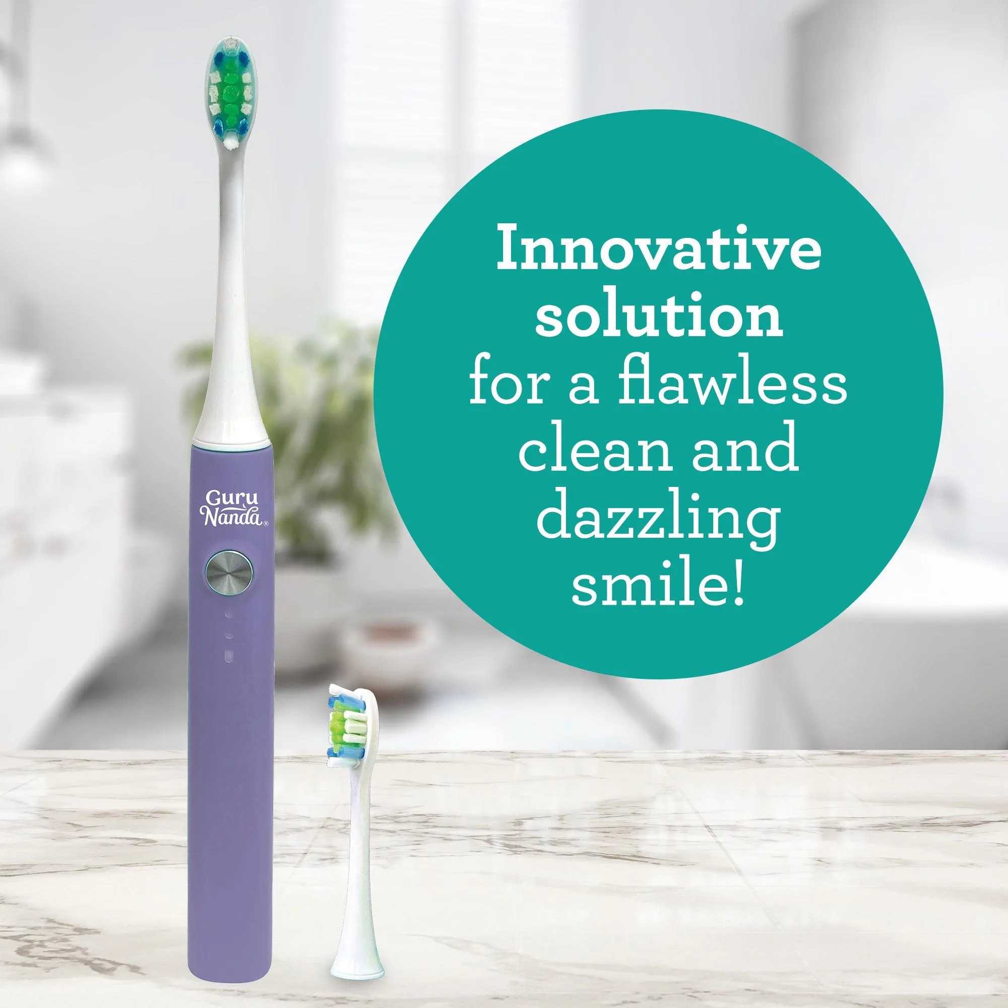 CRUISER SONIC ELECTRIC TOOTHBRUSH REPLACEMENT BRUSH HEADS - 6-PACK
