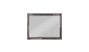 Dark Cherry Rectangle Dresser or Wall Mirror | 48"x36"