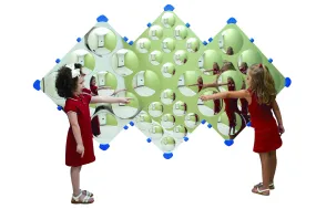 Diamond Bubble Wall Mirror