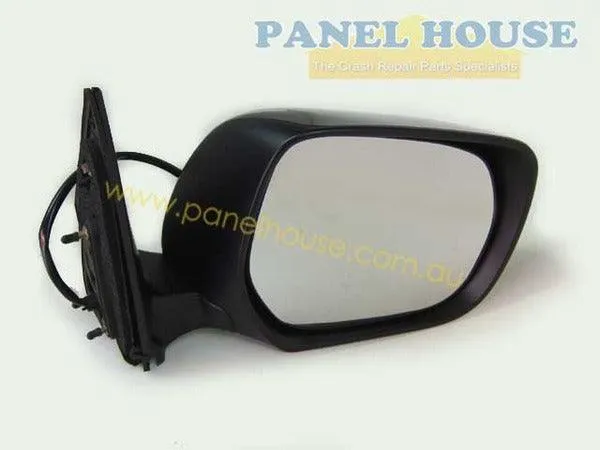 Door Mirror PAIR Black Electric Fits Toyota Landcruiser 200 Series 07 - 12 PAIR