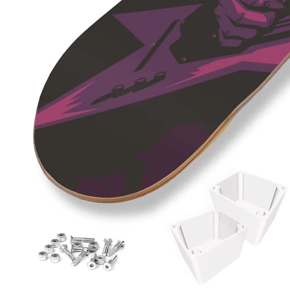 Dracula Rockstar Skateboard Wall Art