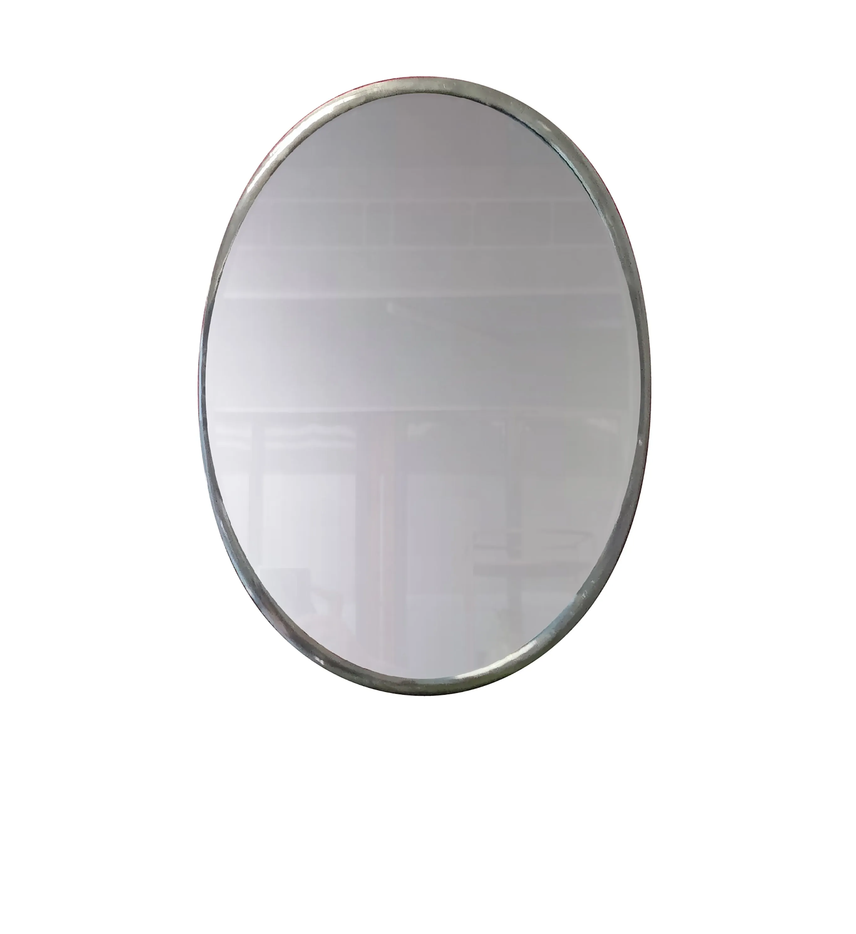 Elan Olivia Mirror- 22" (Oval, Brass, Nickle Finish)