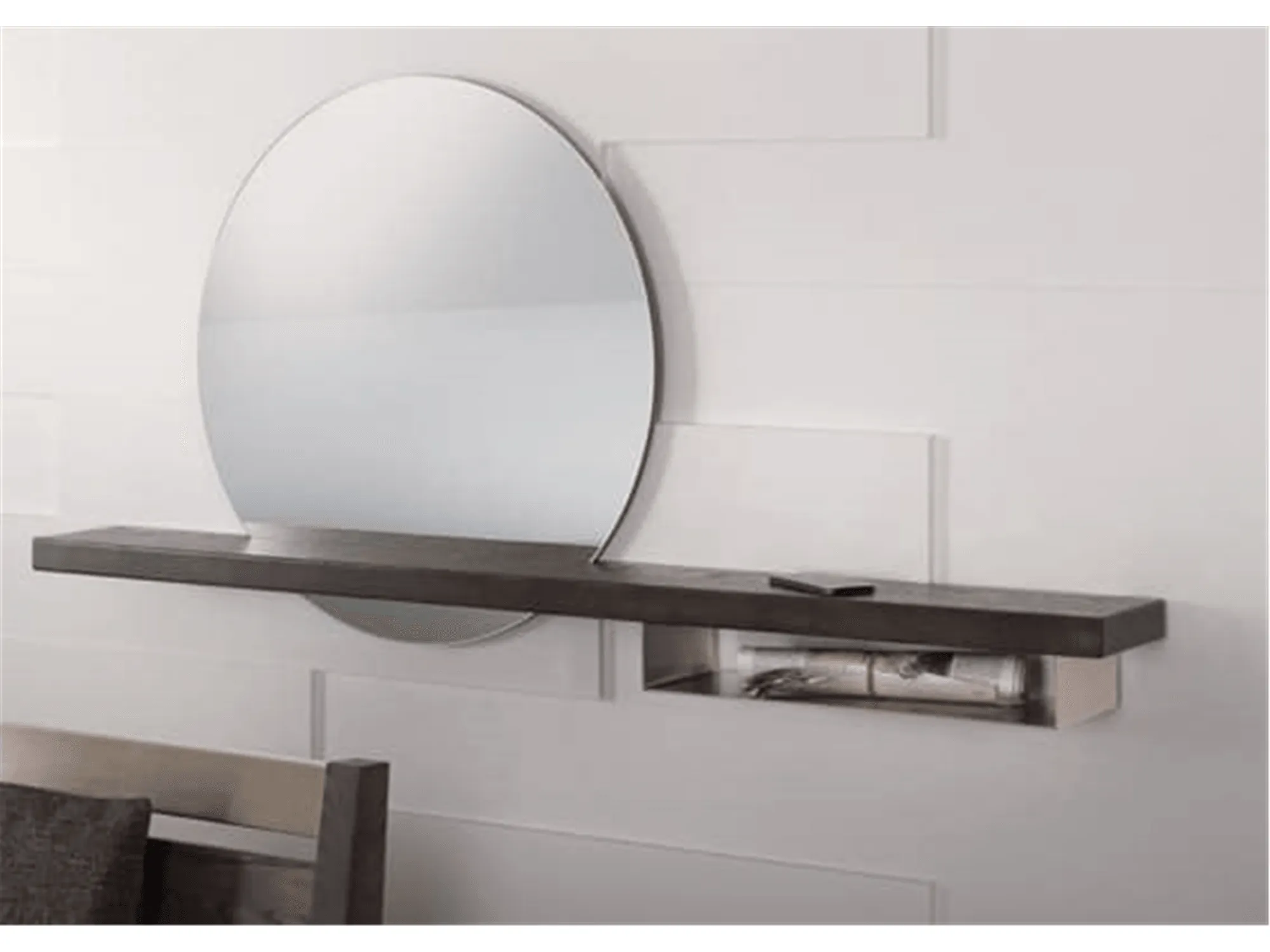 Electra Mirror   Shelf