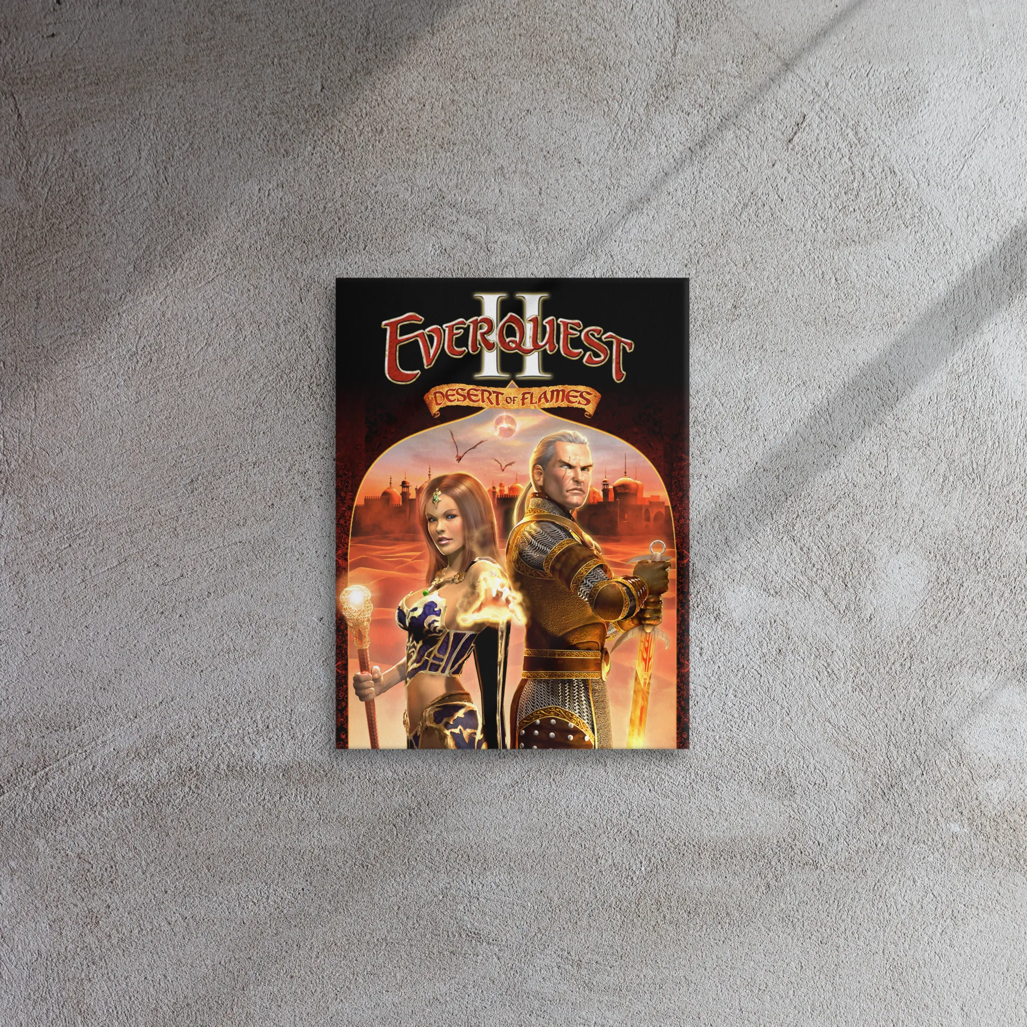 EverQuest®II Desert of Flames Thin Canvas Print