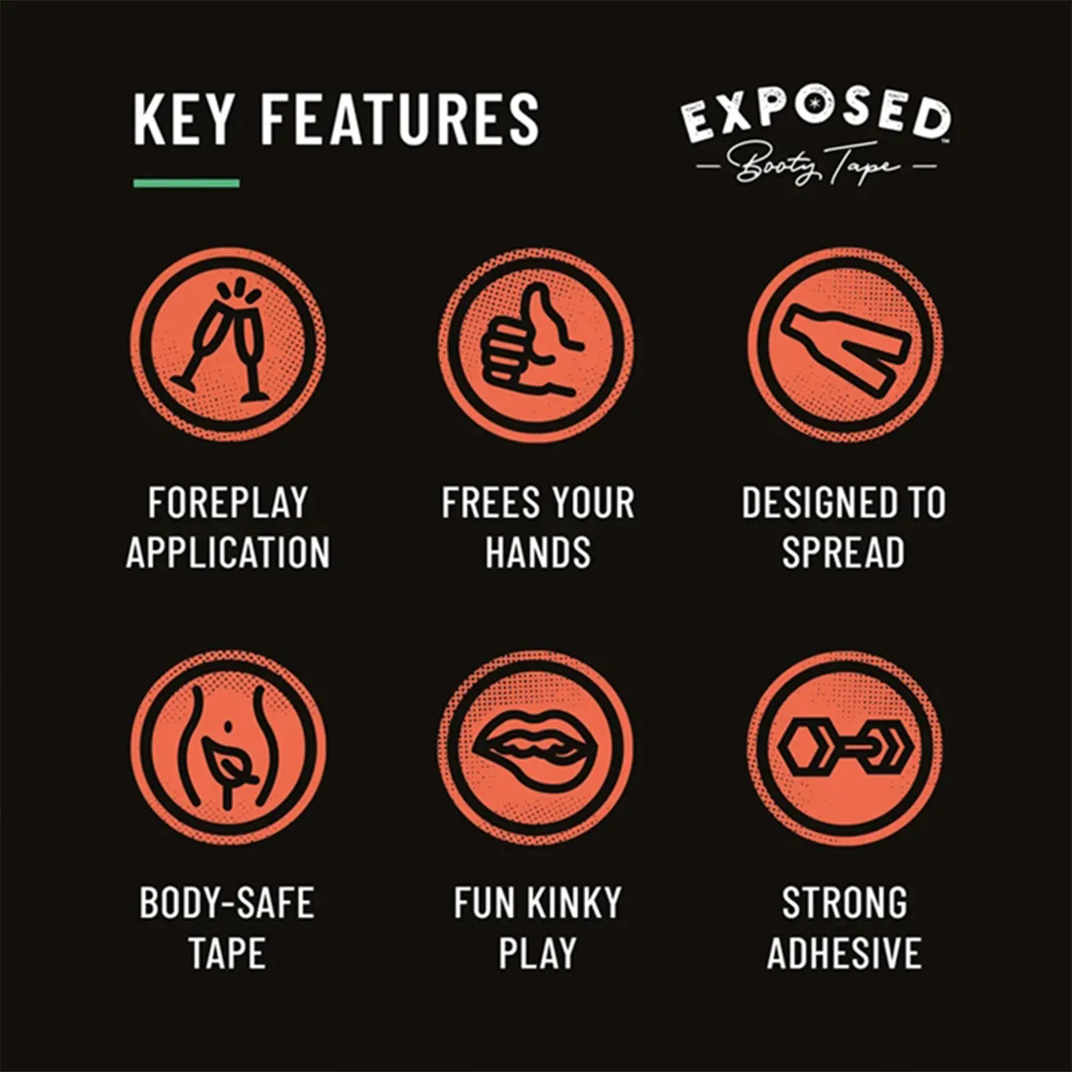 Exposed Booty Tape