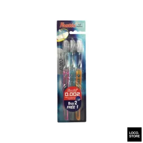Fantes Toothbrush 0.002Cm Fine Value Pack 3 toothbrushes