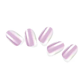 Gel Nail Sticker - Mirror Violet