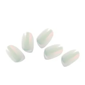 Gel Nail Sticker - Mirror White