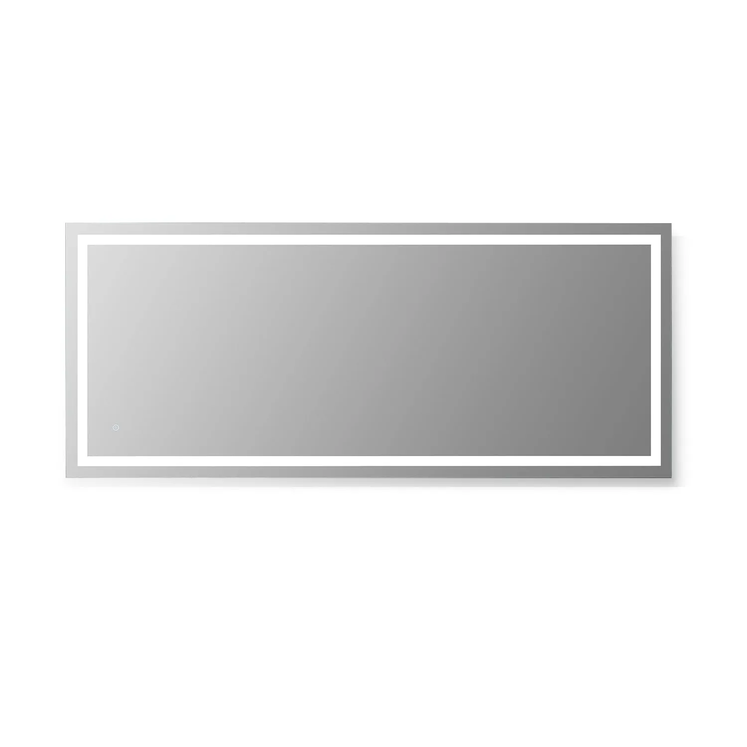 Genova Rectangle Frameless Modern LED Bathroom Vanity Mirror