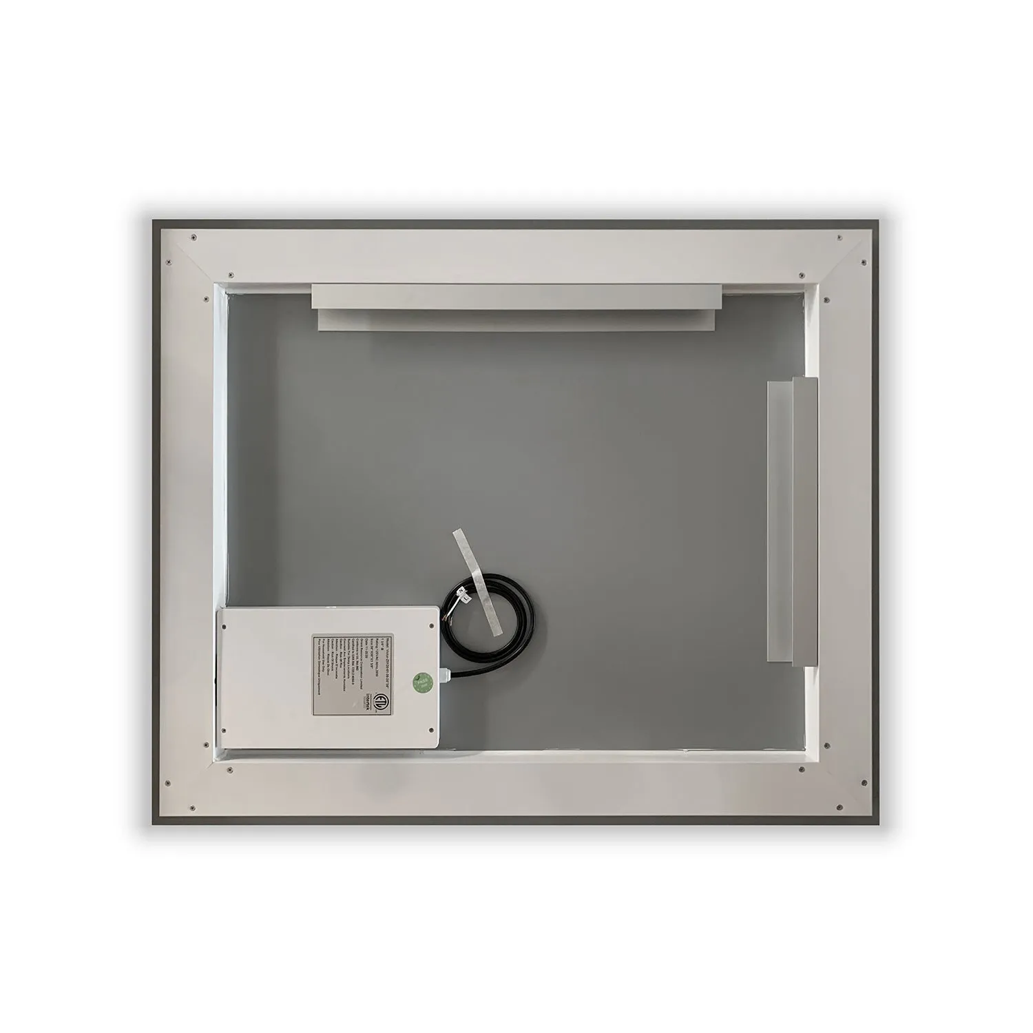 Genova Rectangle Frameless Modern LED Bathroom Vanity Mirror