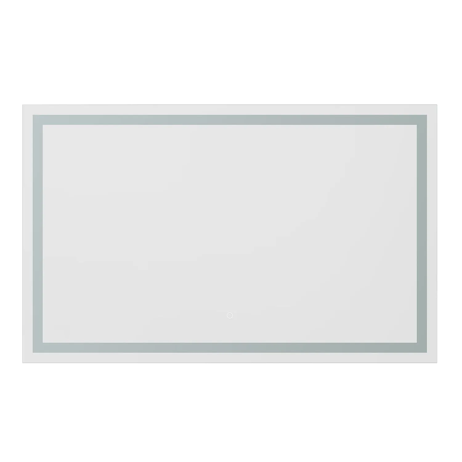 Genova Rectangle Frameless Modern LED Bathroom Vanity Mirror