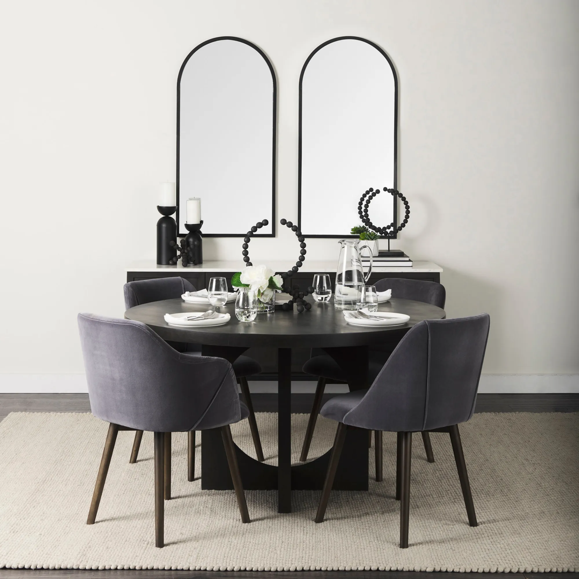 Giorgia Mirror - Black