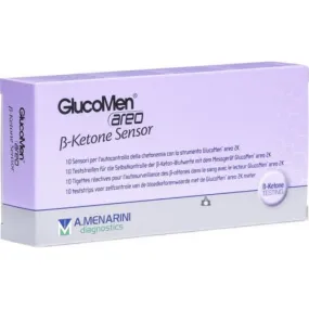 Glucomen Areo B Ketone Sensor Test Strips (10)