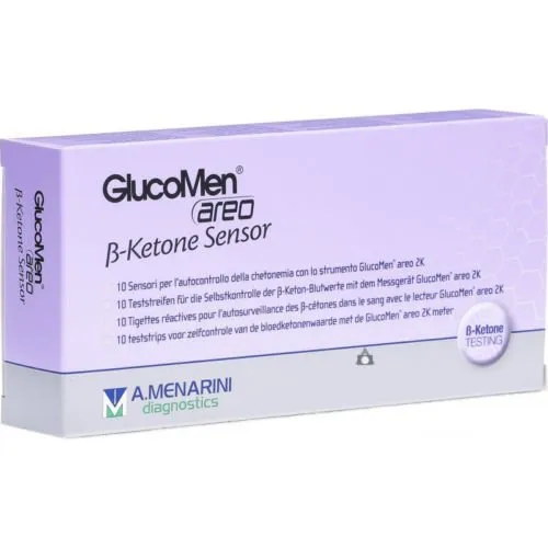 Glucomen Areo B Ketone Sensor Test Strips (10)