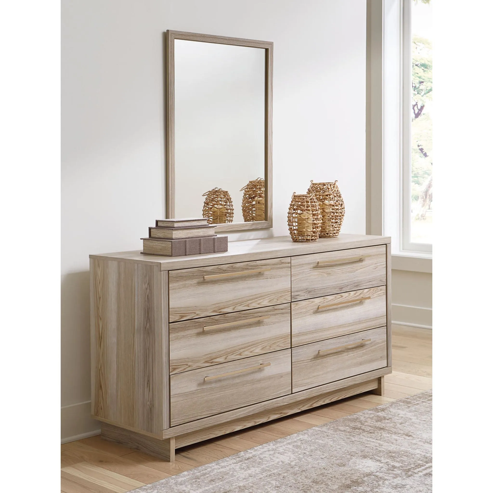 Hasbrick Dresser and Mirror