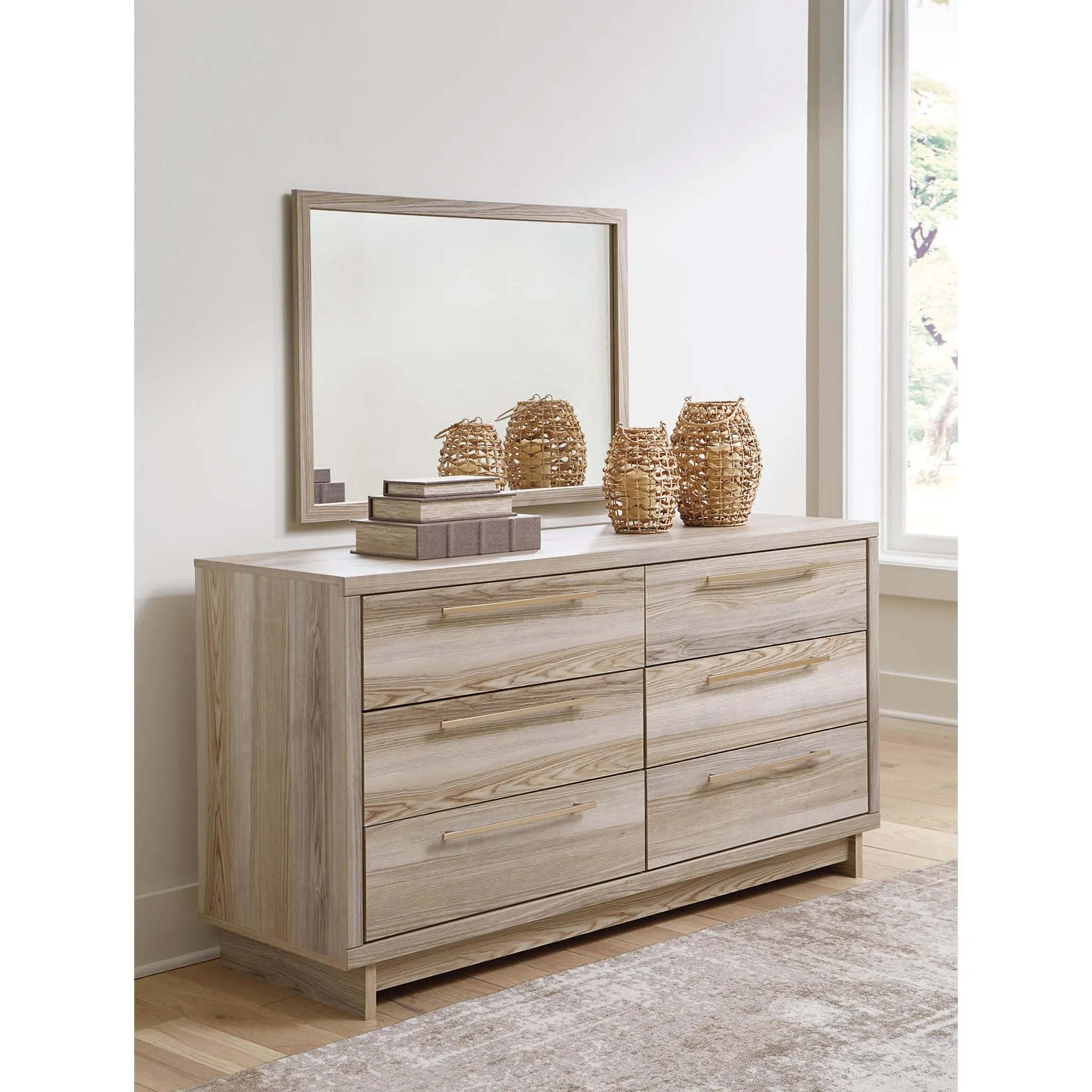 Hasbrick Dresser and Mirror