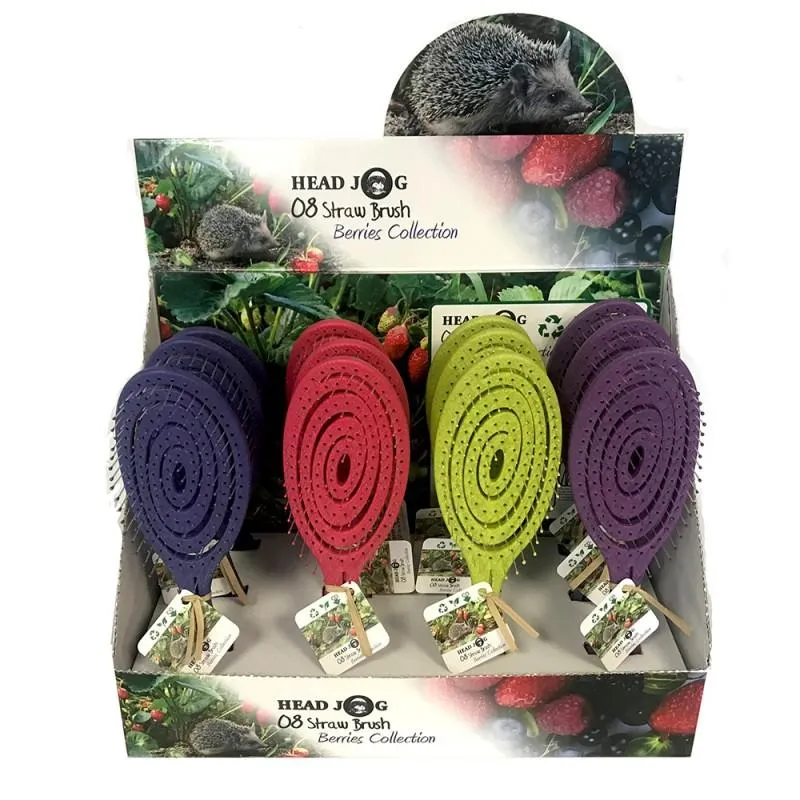 Head Jog 08 Berries Collection Straw Brush