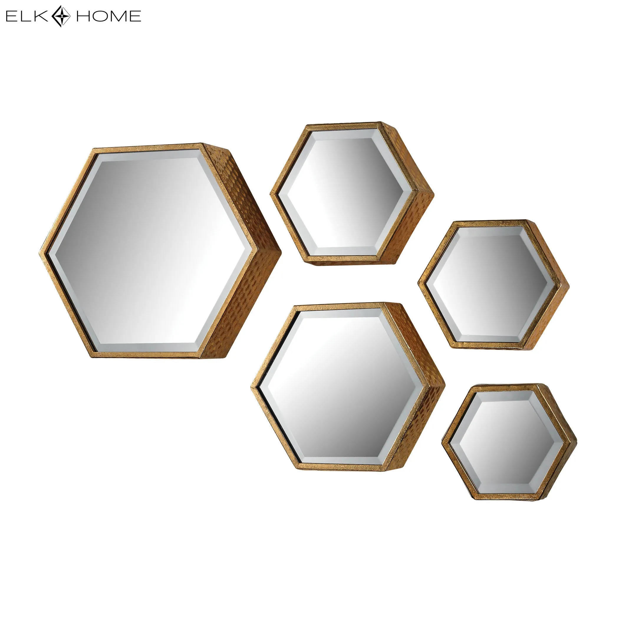 Hexagonal Wall Mirrors