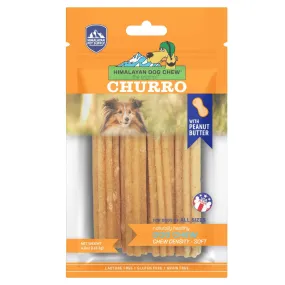 Himalayan Dog Chew Churro Dog Treats (Peanut Butter) 4oz
