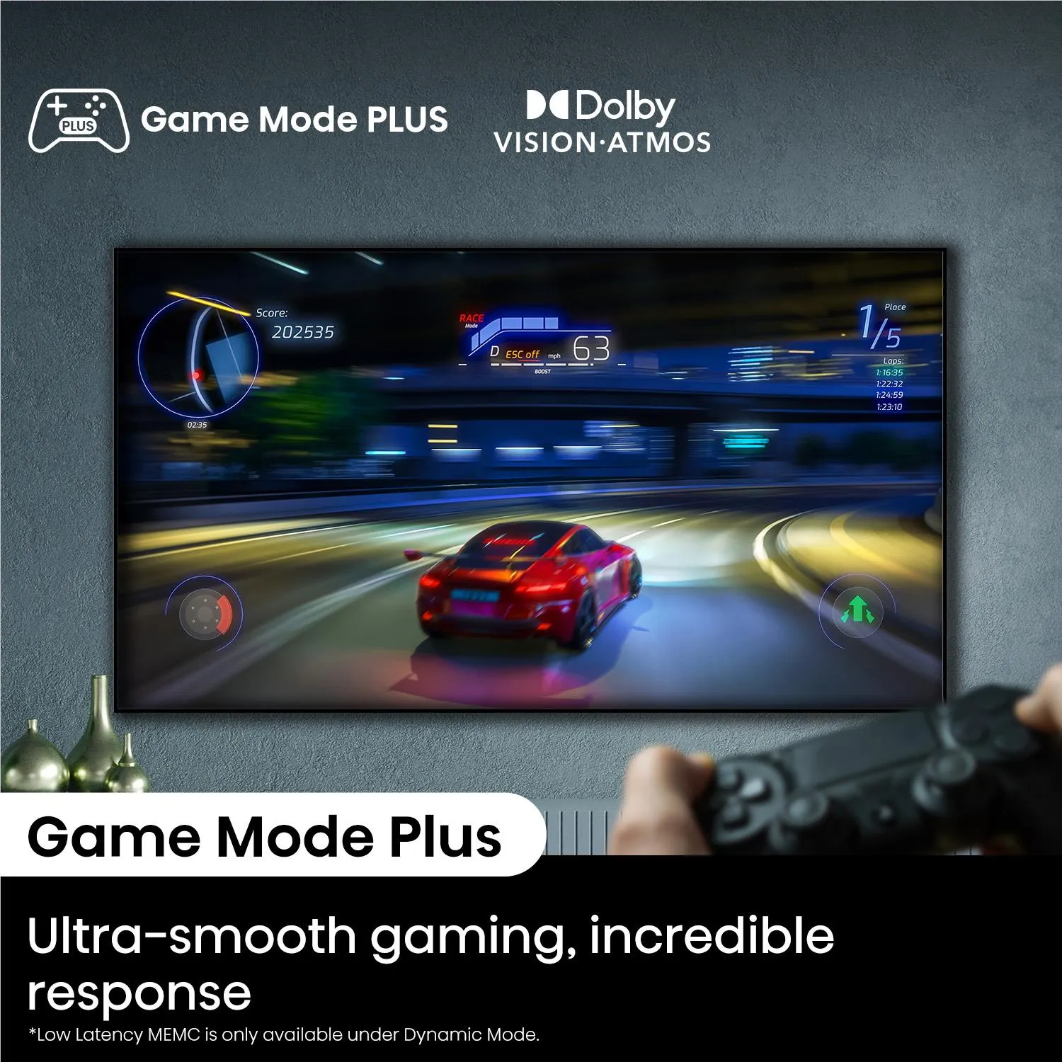 Hisense 65" U6NAU Mini-LED 4K QLED Smart TV [2024]