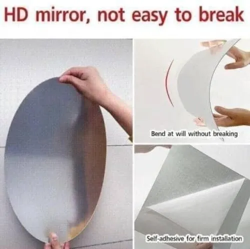 Housething 30 X 20 Cm Oval Mirror Home Improvement