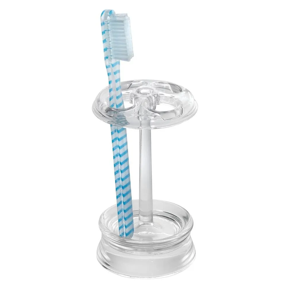 iDesign Franklin Toothbrush Stand in Clear