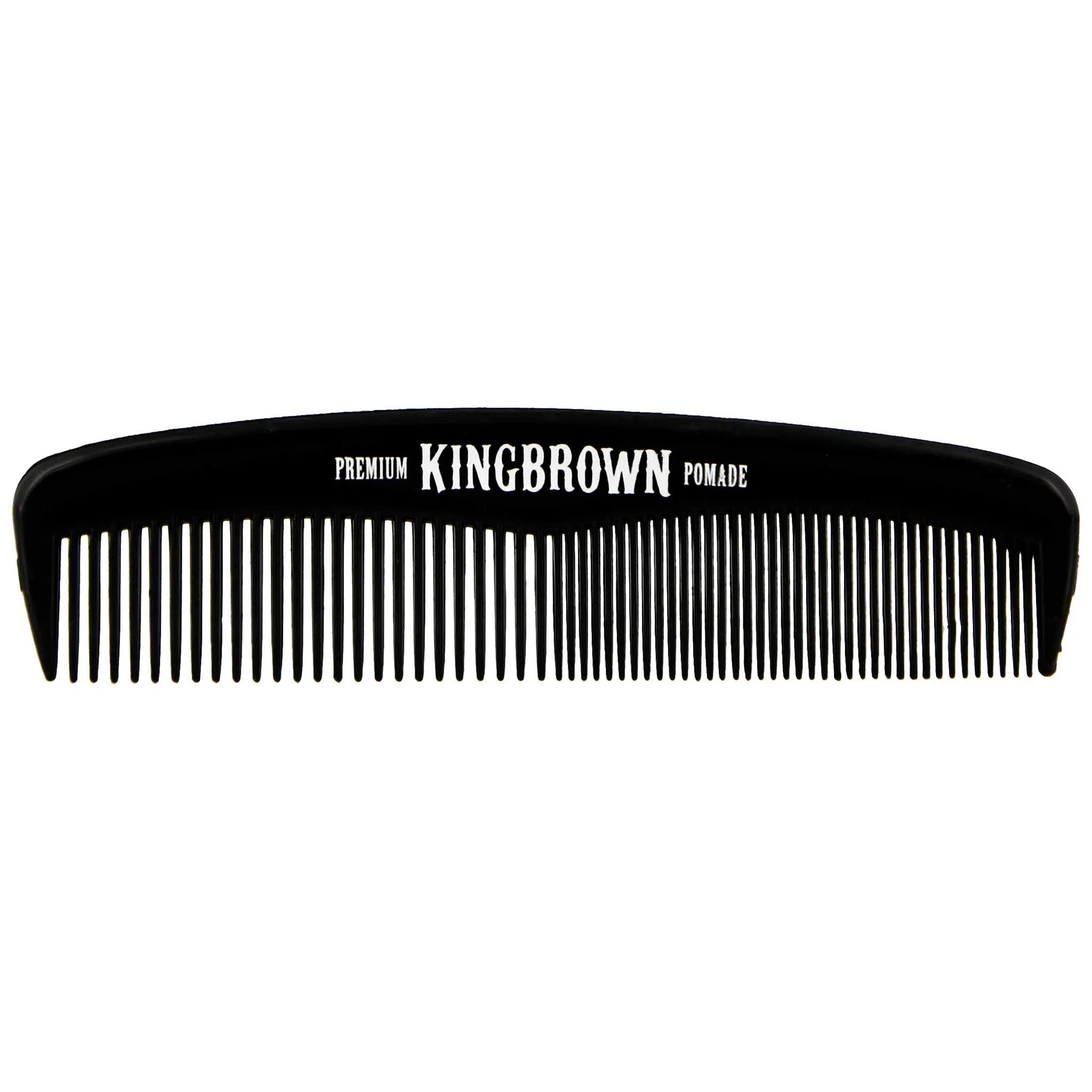 King Brown Black Pocket Comb