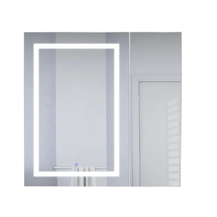 Krugg Svange 36″ X 36″ LED Bi-View Medicine Cabinet w/Dimmer & Defogger