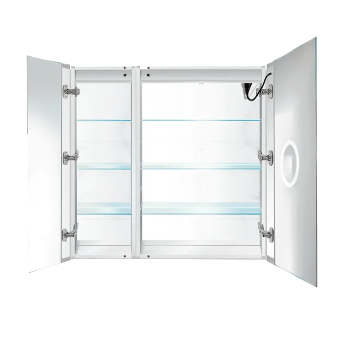 Krugg Svange 36″ X 36″ LED Bi-View Medicine Cabinet w/Dimmer & Defogger