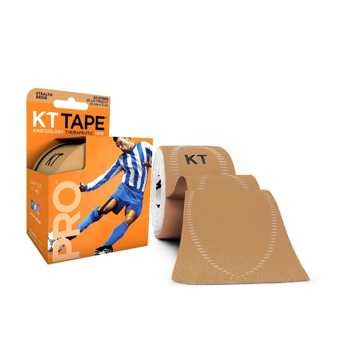 KT Tape Pro 20 Precut 10“ Strips