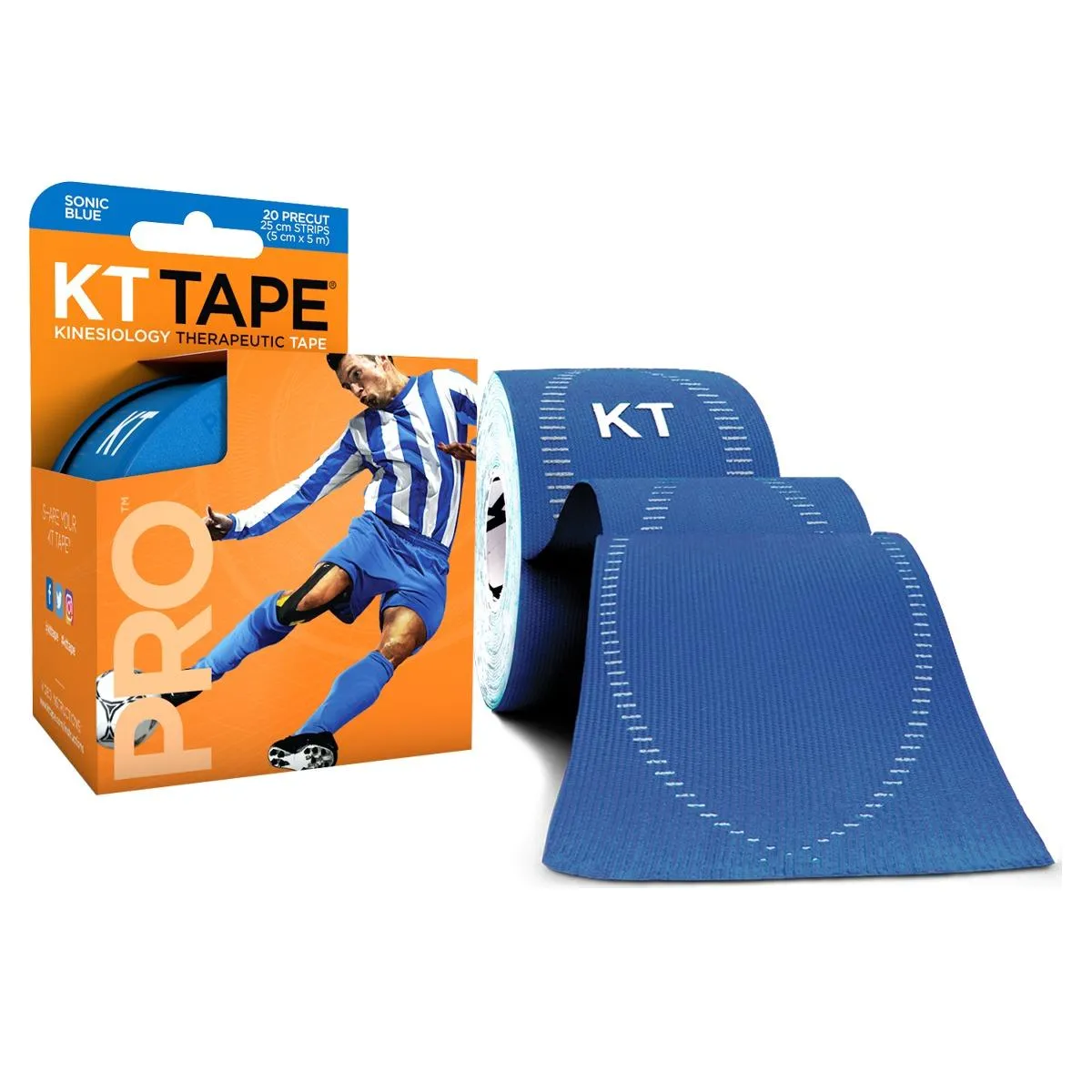 KT Tape Pro 20 Precut 10“ Strips