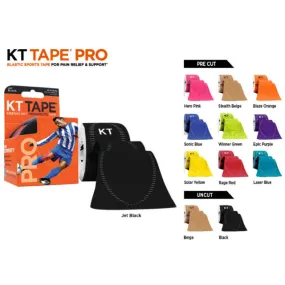 KT Tape Pro 20 Precut 10“ Strips