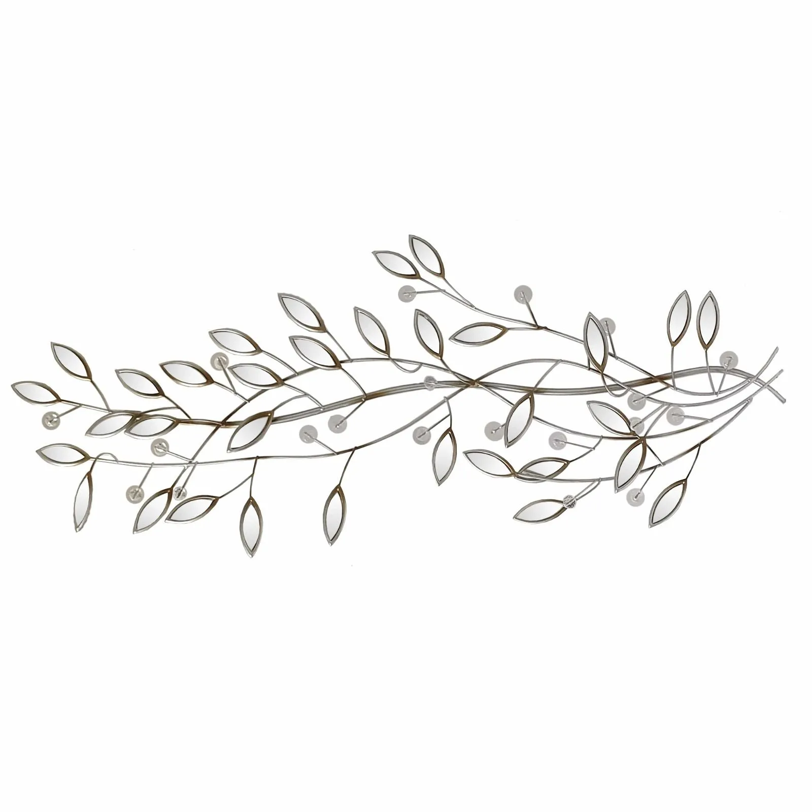 Leaf Mirror Wall Art by Urban Style
