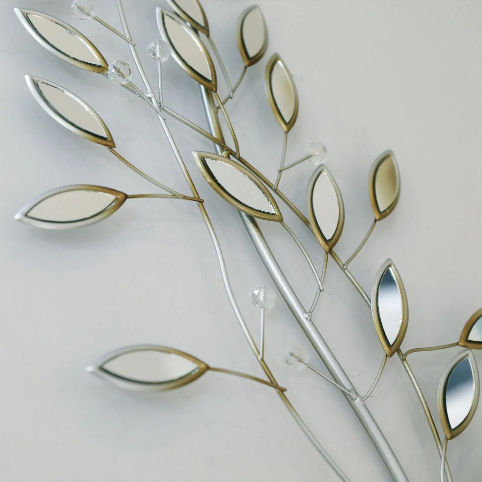 Leaf Mirror Wall Art by Urban Style