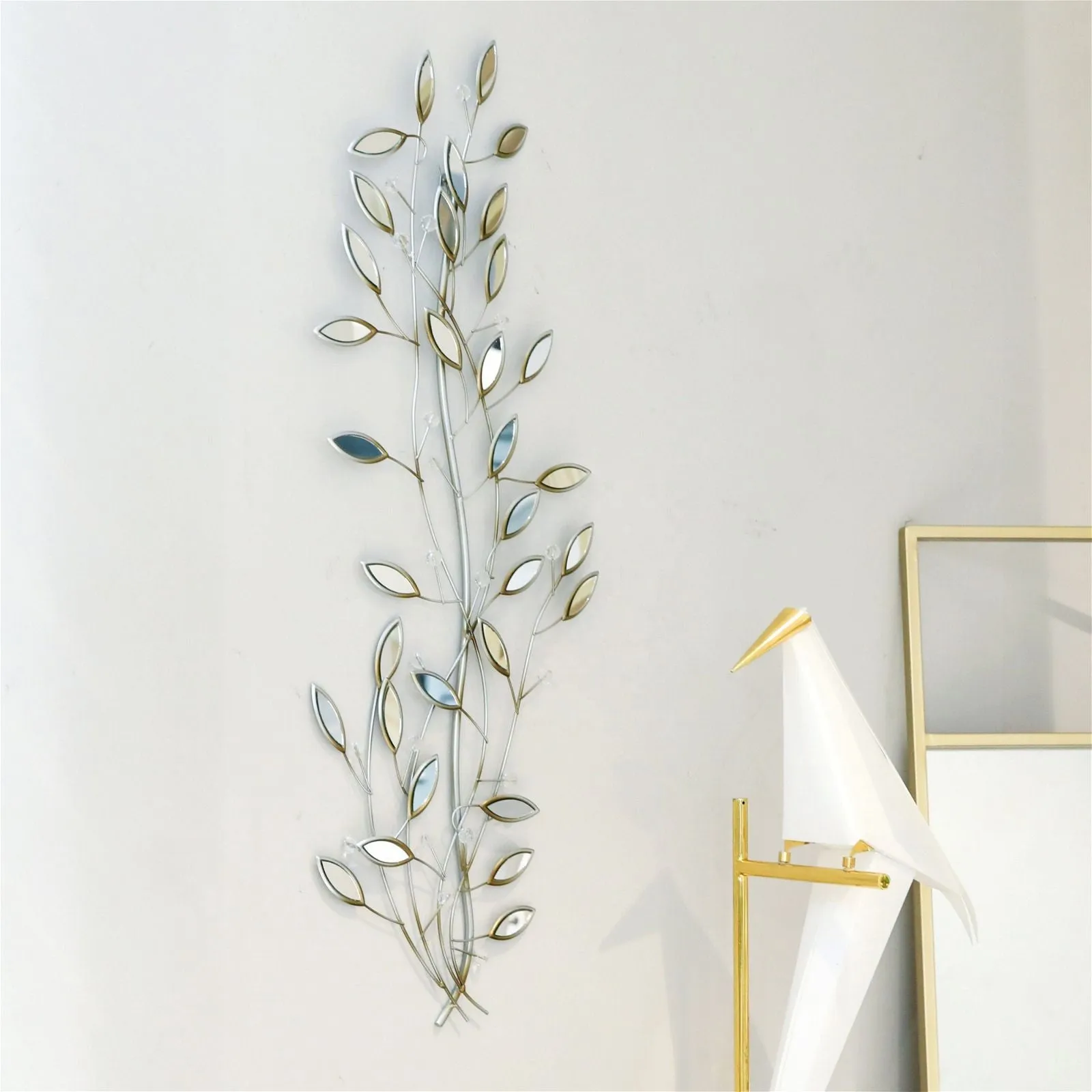 Leaf Mirror Wall Art by Urban Style