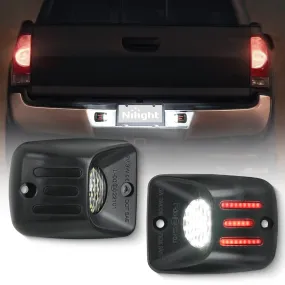 License Plate Lights Compatible with 1995 1996 1997 1998 1999 2000 2001 2002 2003 2004 Toyota Tacoma Red OLED Neon Tube 6000K White 2PCS Pack